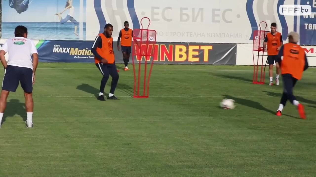 Espoirs veille de match contre la Bulgarie