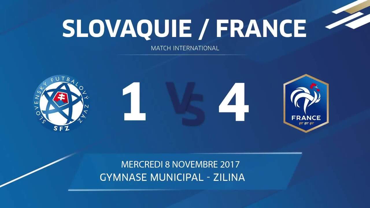 Futsal U21, Amicaux Slovaquie - France (0-6 et 1-4), les buts