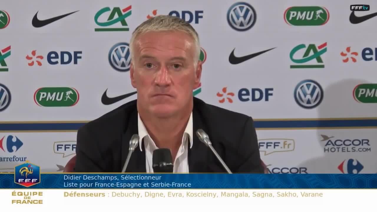 Replay Conférence de presse de Didier Deschamps !