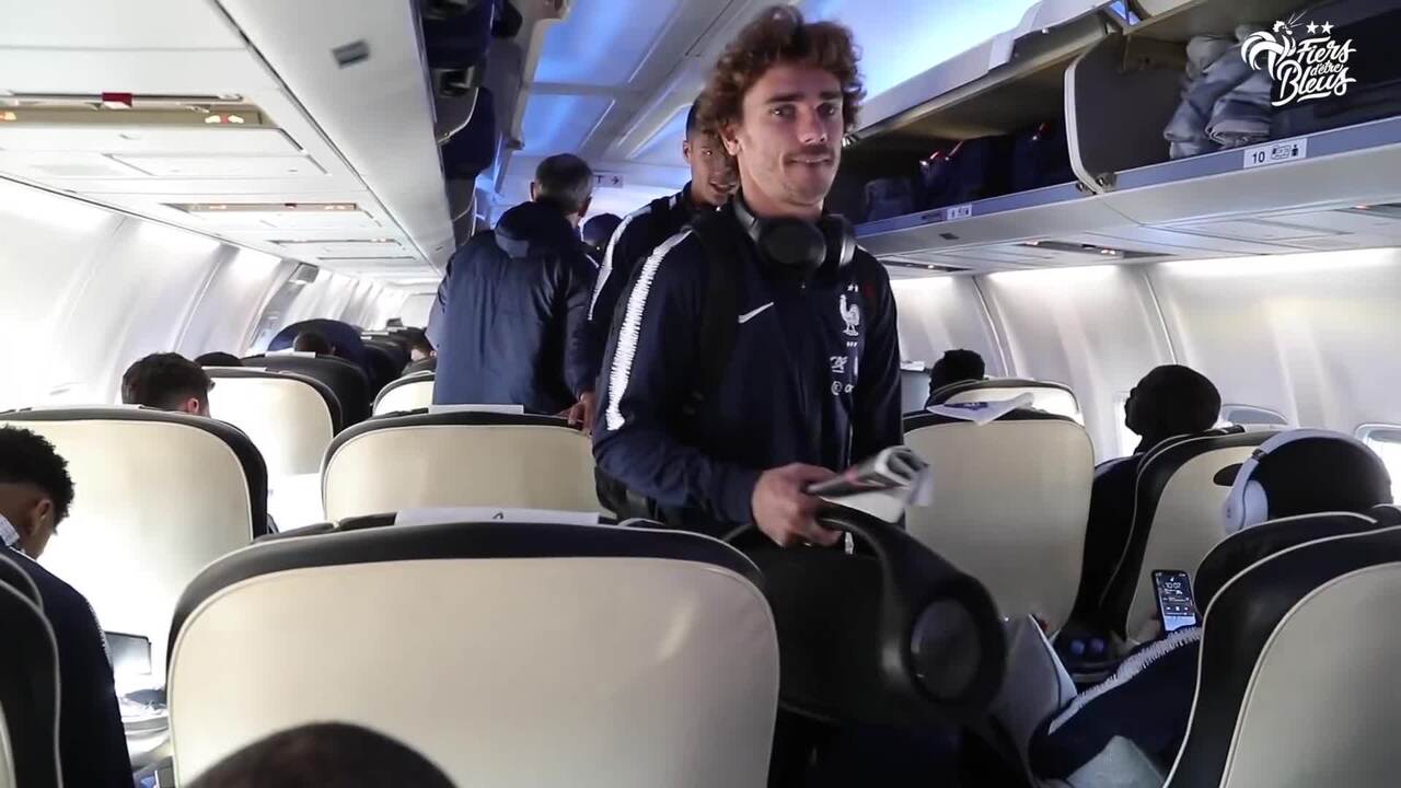 Le voyage en Moldavie avec les Bleus, Equipe de France