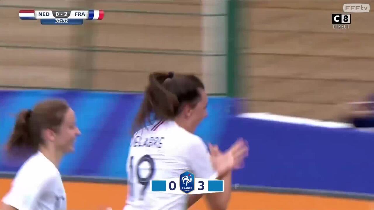 U20 Féminine, Mondial 2018 Pays Bas - France (0-4), le résumé