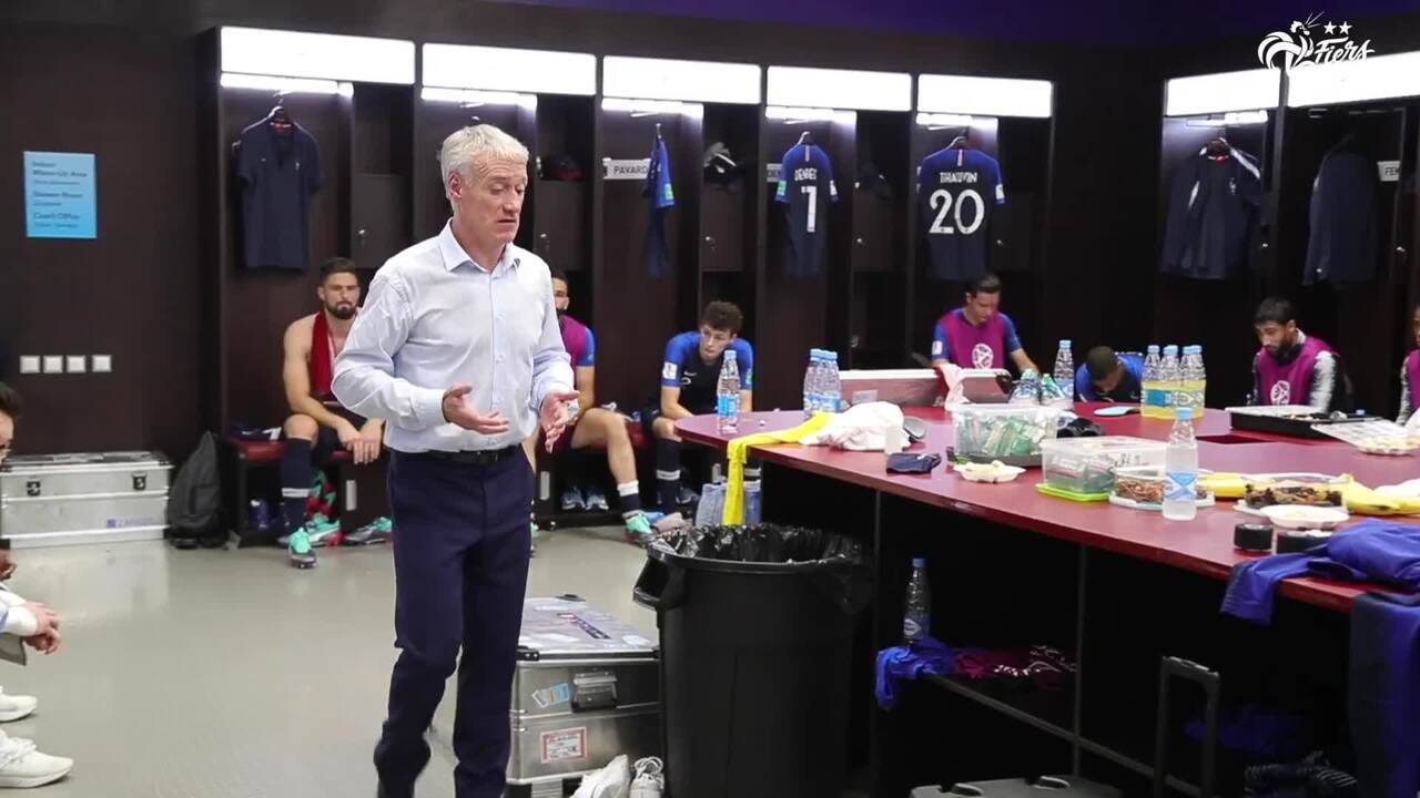 Les images inédites de la finale du Mondial 2018, Equipe de France