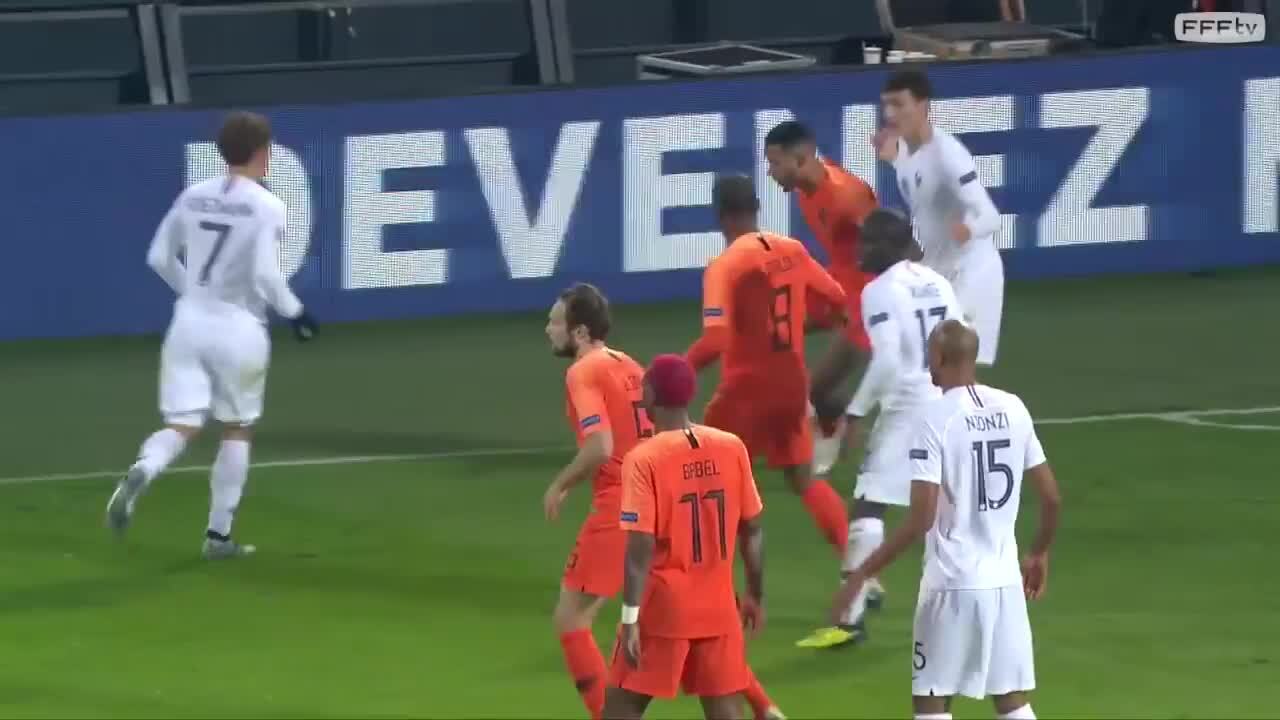 Pays-Bas-France (2-0), le résumé, Équipe de France