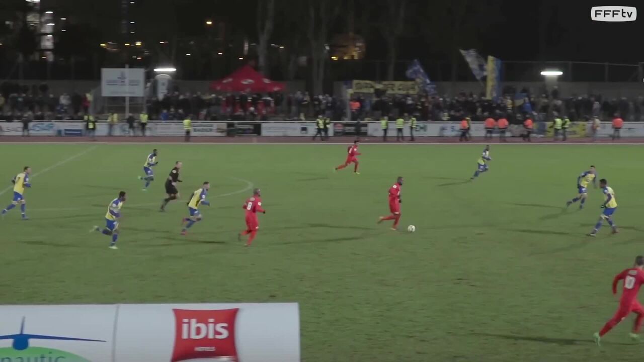 Coupe de France, 8e tour Saint-Louis Neuweg FC-FC Sochaux Montbéliard (1-1, 4 tab à 5)