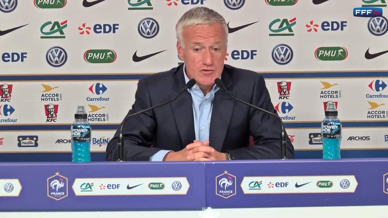 Didier Deschamps évoque Alexandre Lacazette