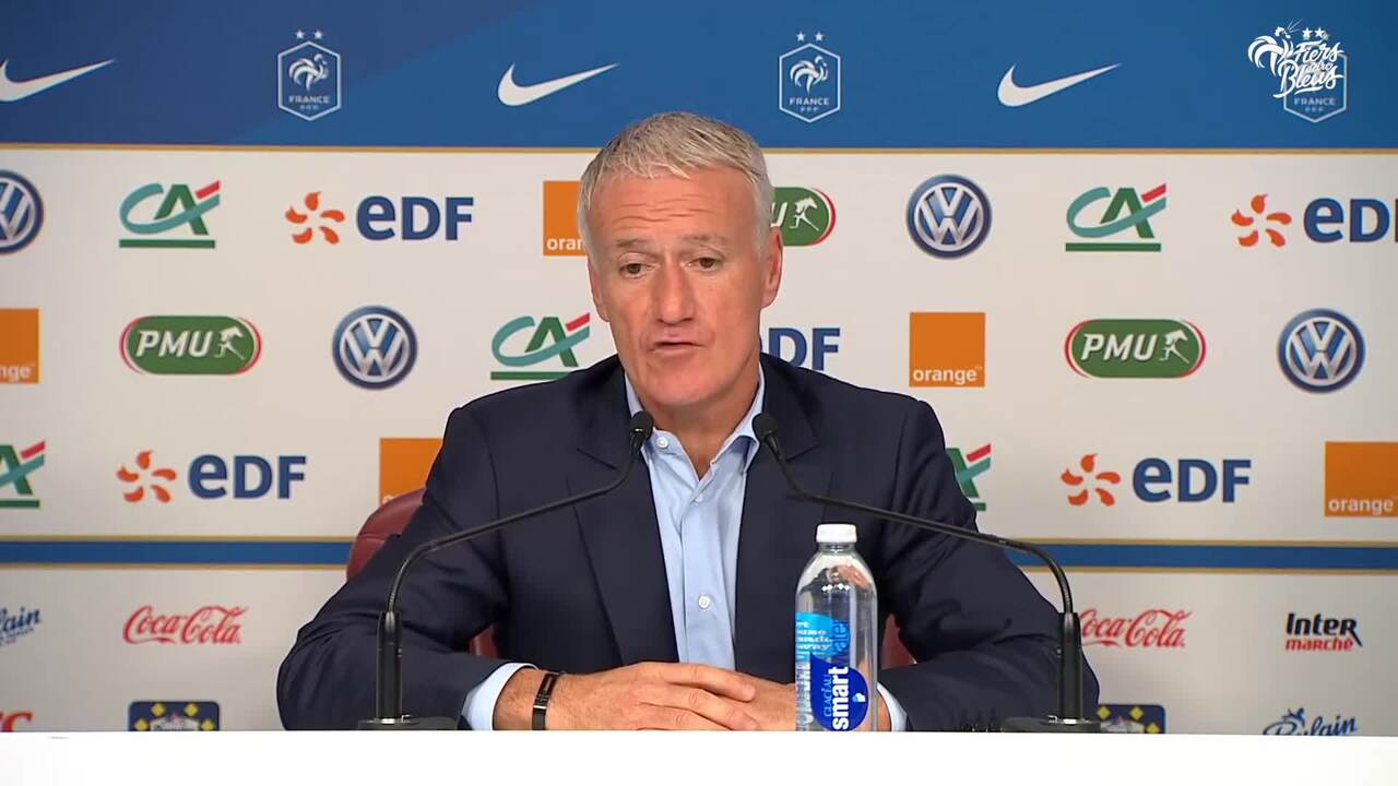 Extraits de la conférence de Didier Deschamps, Equipe de France