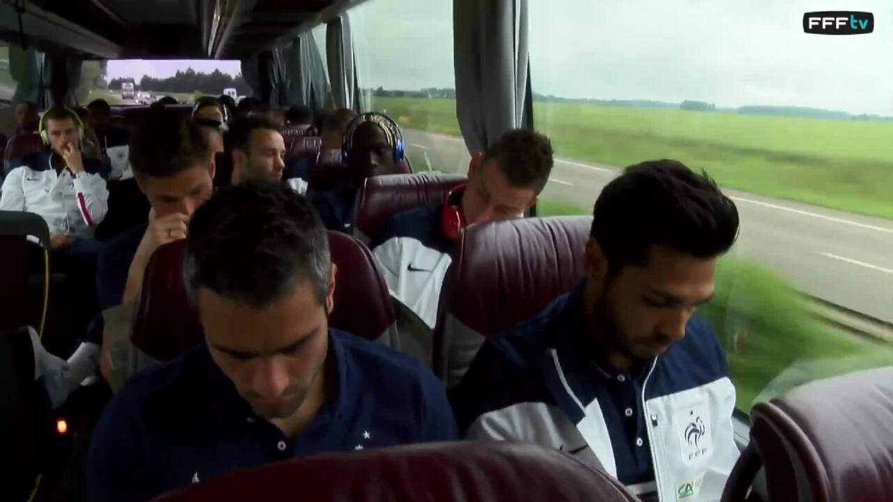 Le voyage Clairefontaine-Enghien avec les Bleus