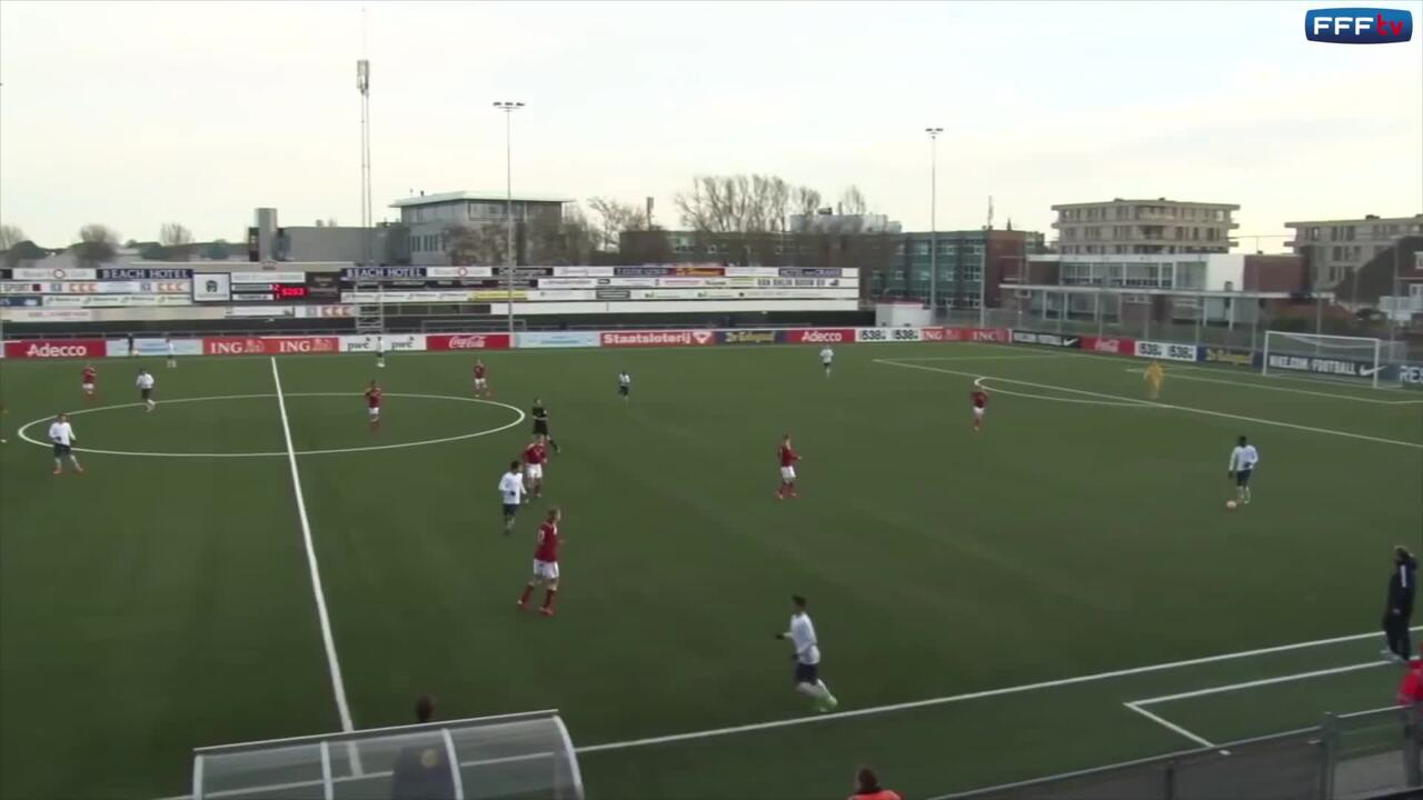 U16 France-Danemark (2-3), le résumé