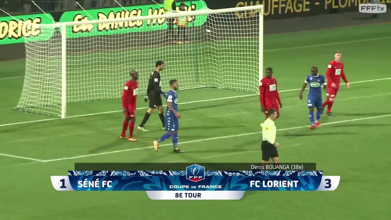 Coupe de France, 8e tour Séné FC-FC Lorient (1-6), le résumé