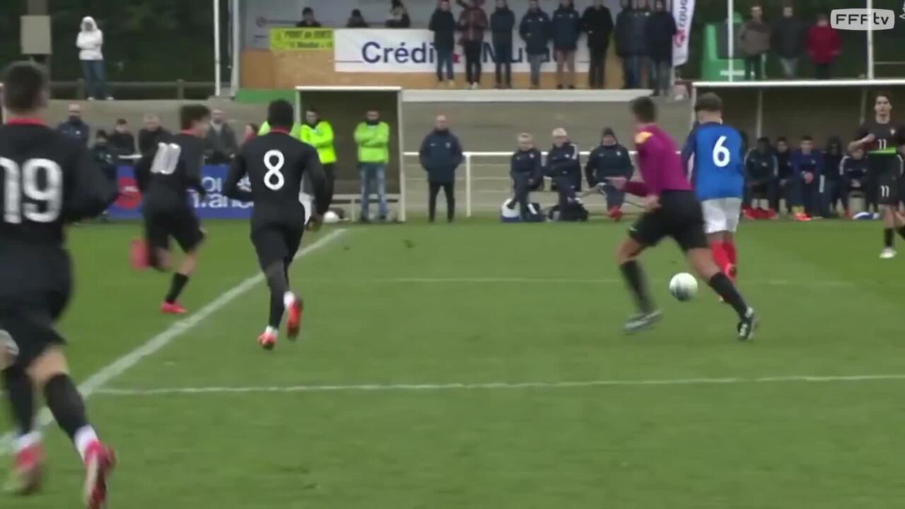 U16, Tournoi de Montaigu France - Portugal (1-3), le résumé