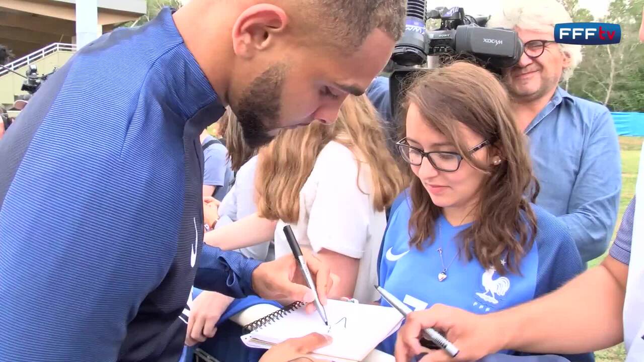 Ils ont rencontré les Bleus à Clairefontaine