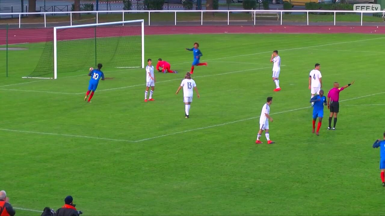 Sélections jeunes masculines top buts de l'année!