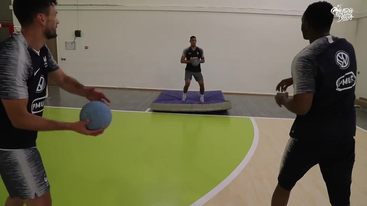 Spécifique en salle pour les gardiens