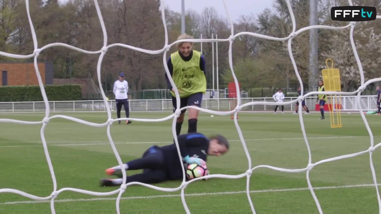 Entraînement à Clairefontaine