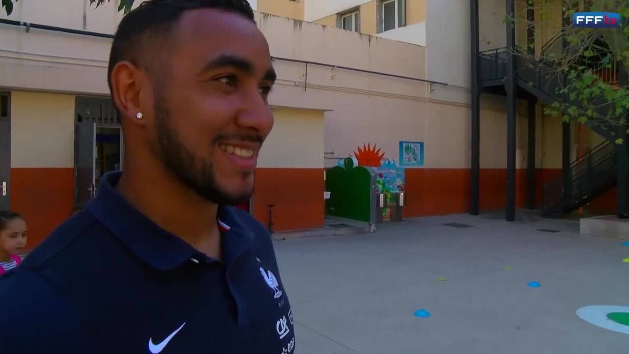 Le Foot à l'école avec Dimitri Payet à Marseille, reportage