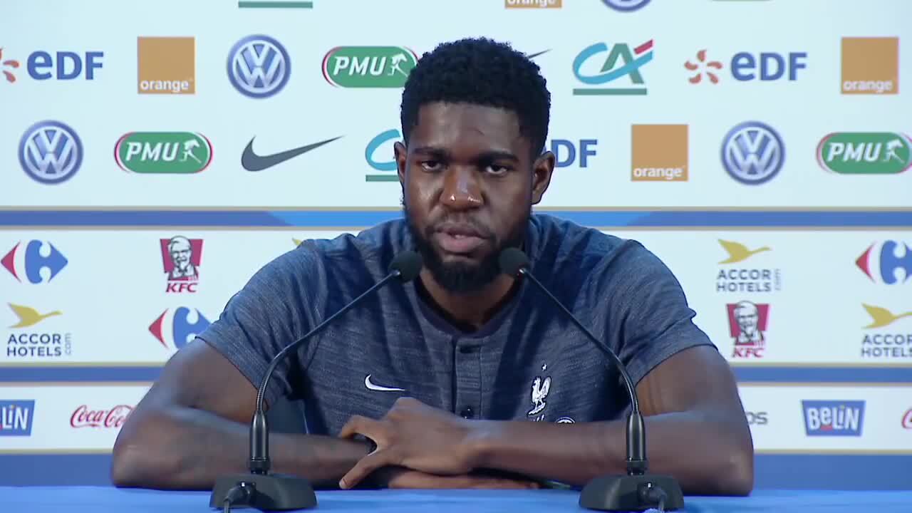 Le replay du point presse de Lemar et Umtiti