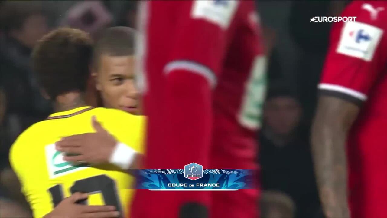 Coupe de France, 32es de finale Rennes - Paris SG (1-6), résumé