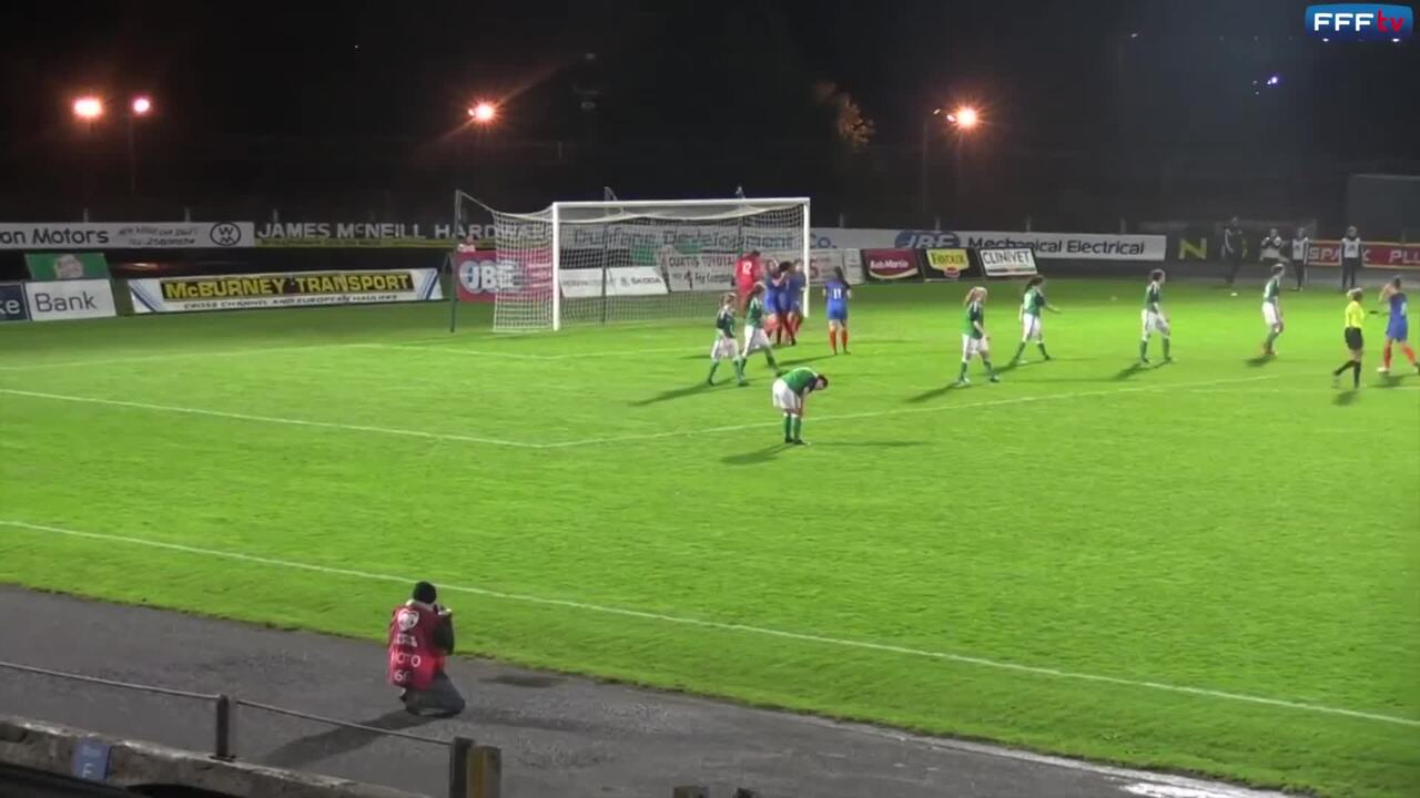 U19 Féminine Irlande du Nord-France (0-4), le résumé