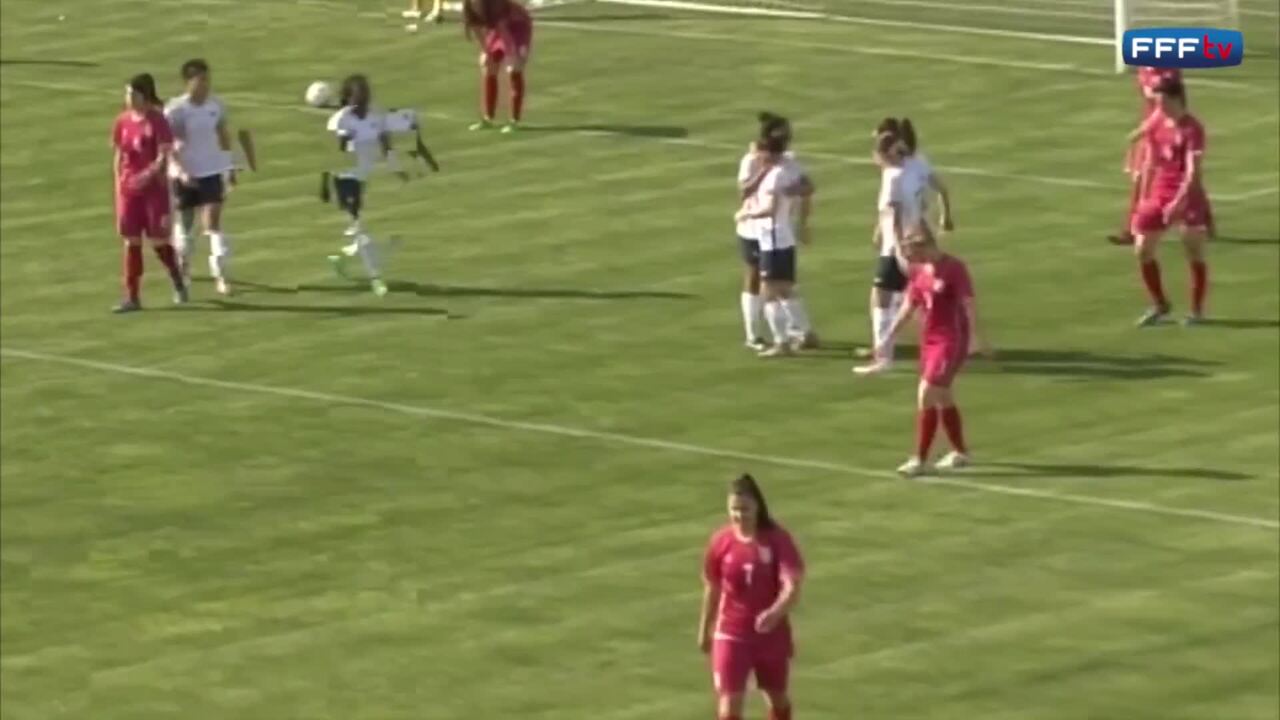 Féminine B, Serbie - France (0-2) les buts !