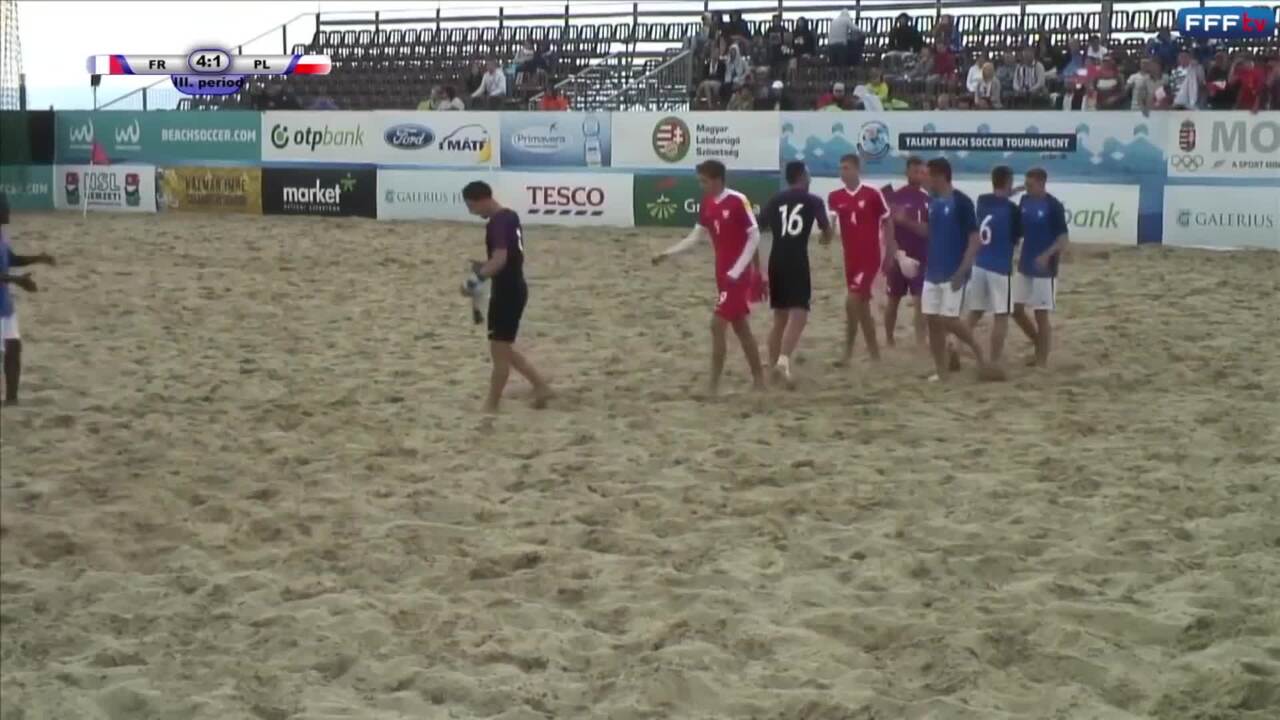 U21 Beach Soccer, Talent Cup tous les buts