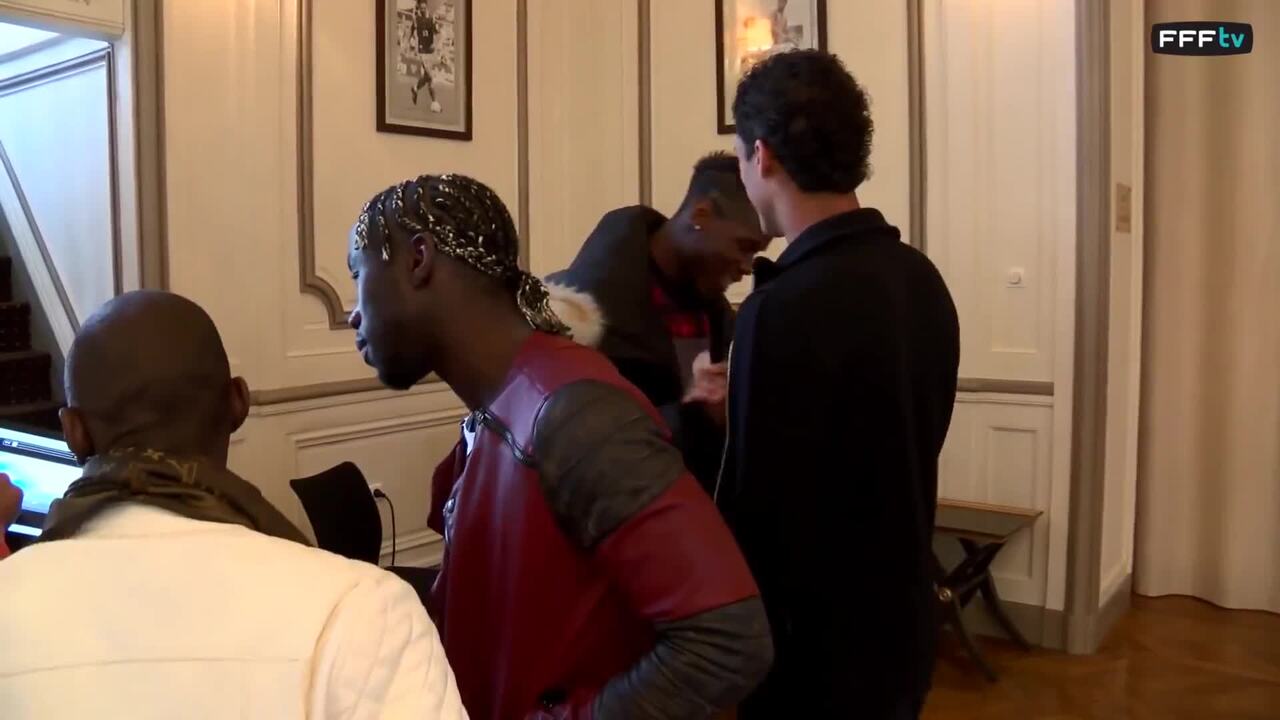 Exclu les Bleus de retour à Clairefontaine !