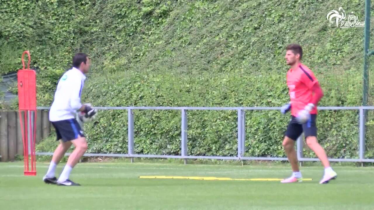 Dernier entrainement des Bleus avant Lyon !