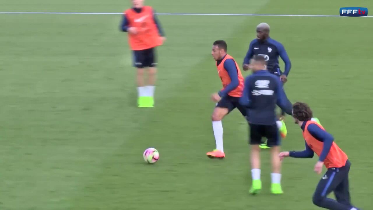 Dernier entraînement à Clairefontaine