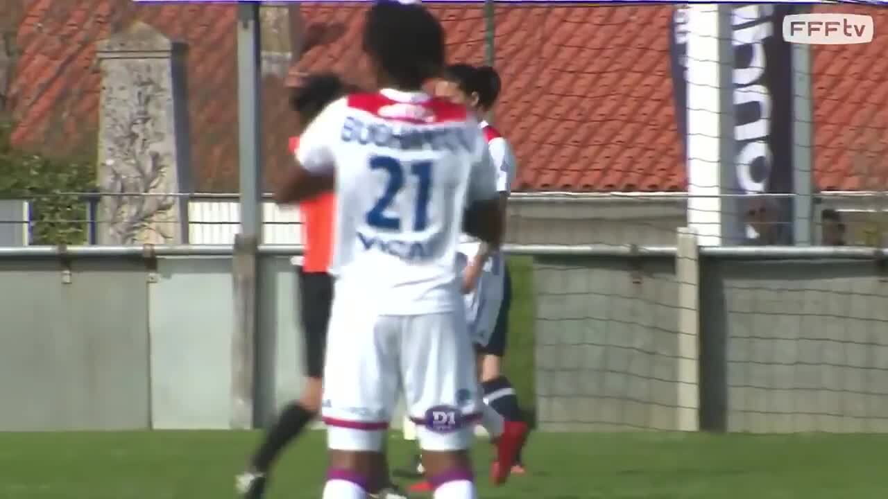 D1 Féminine, journée 18 tous les buts