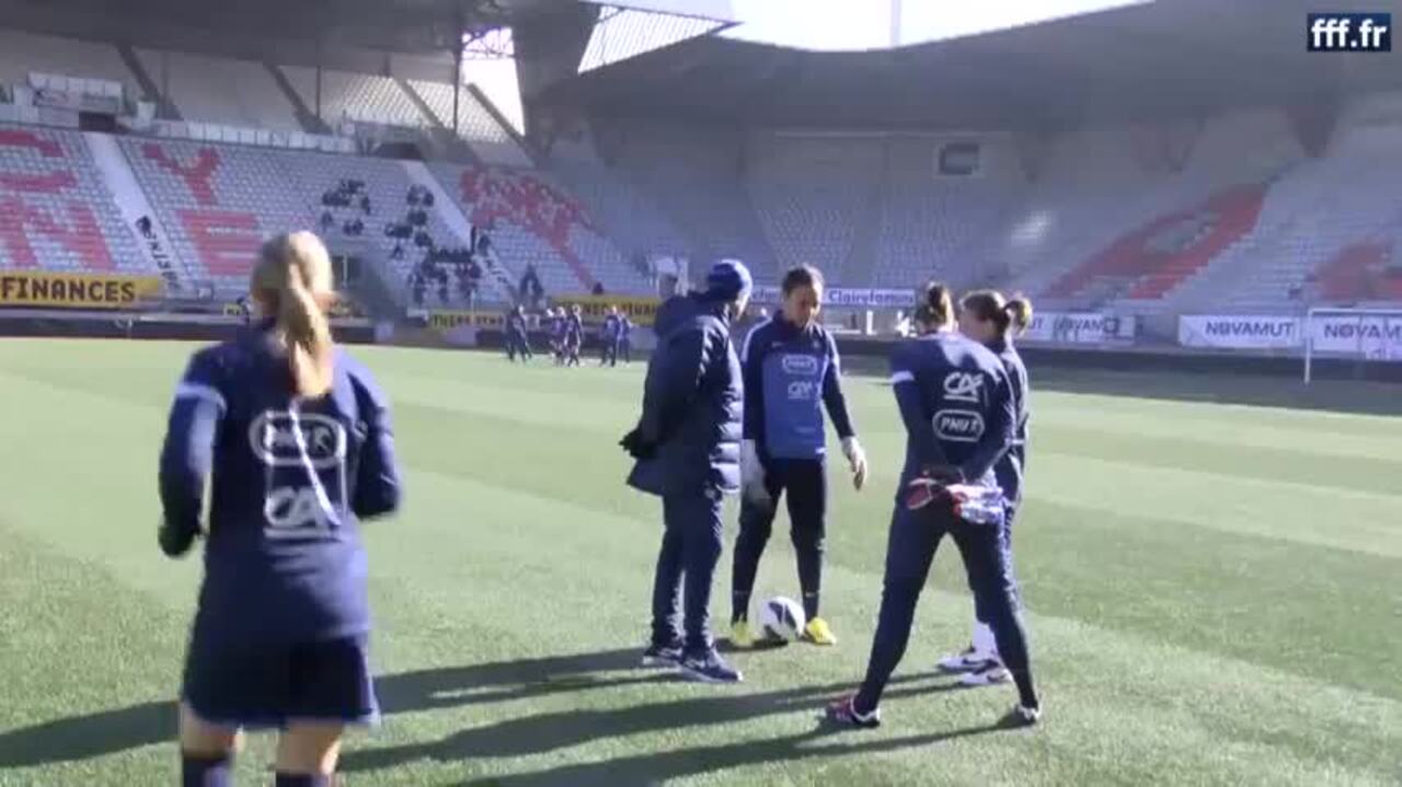 France-Brésil Féminines les Bleues à la découverte de Marcel Picot