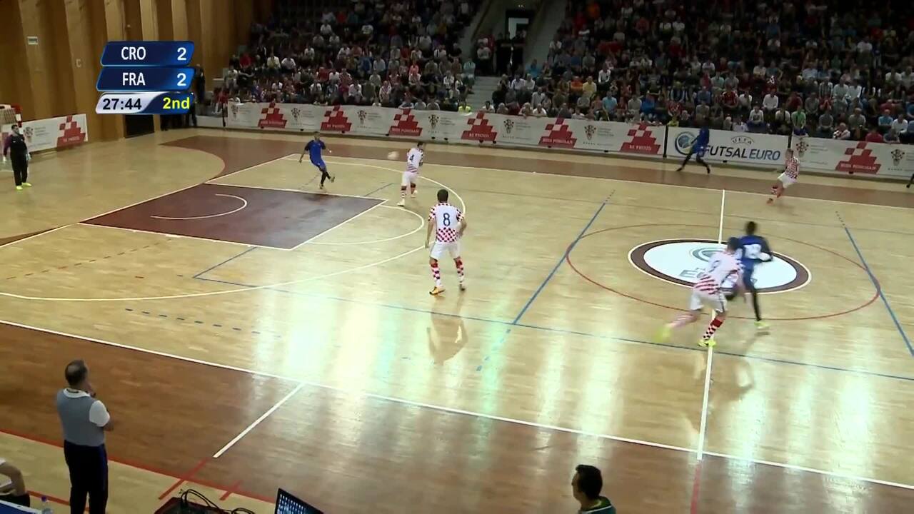 Futsal, barrages Euro 2018 Croatie-France (4-5), le replay