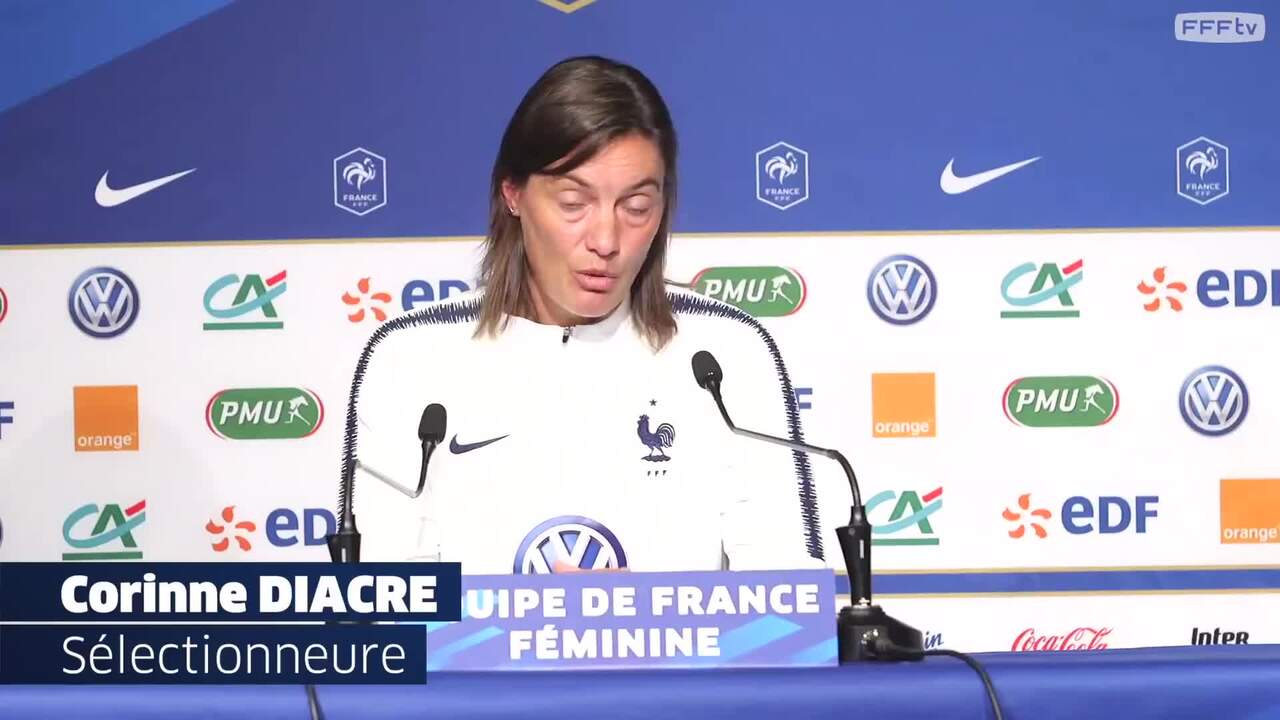 Entraînement avant France-Mexique