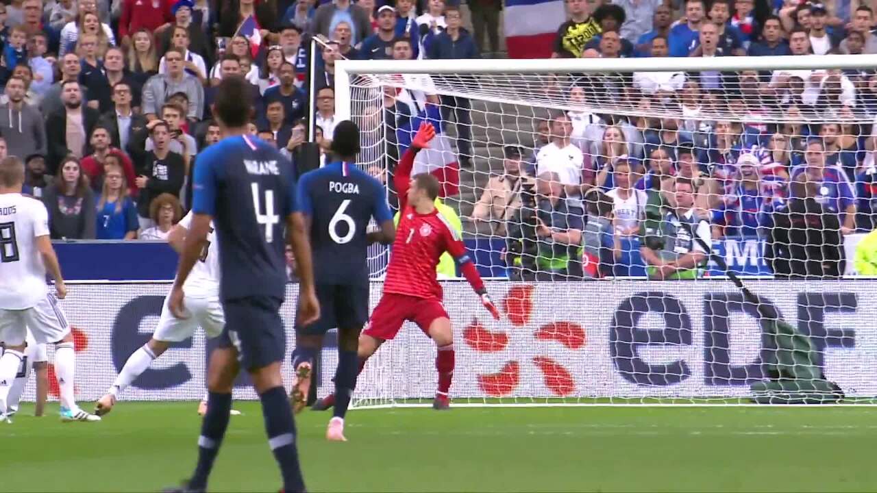 France-Allemagne (2-1), le résumé, Équipe de France