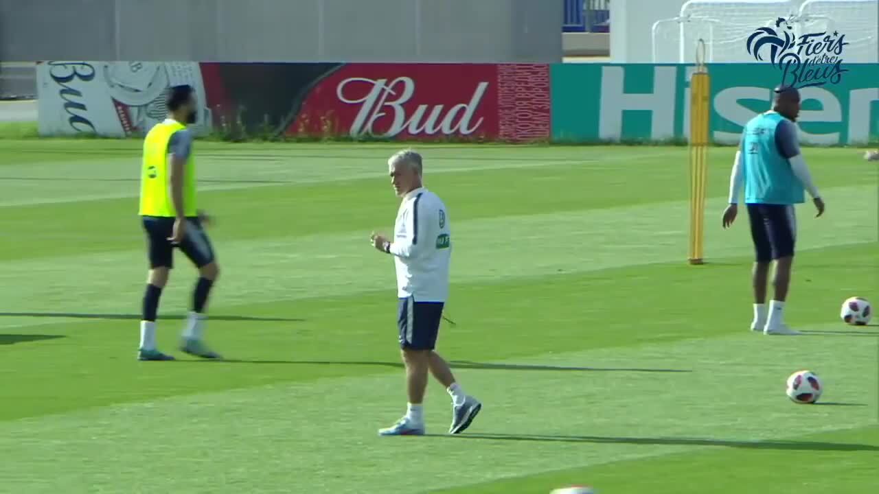 Le replay de l'entraînement des Bleus (samedi 7 juillet)