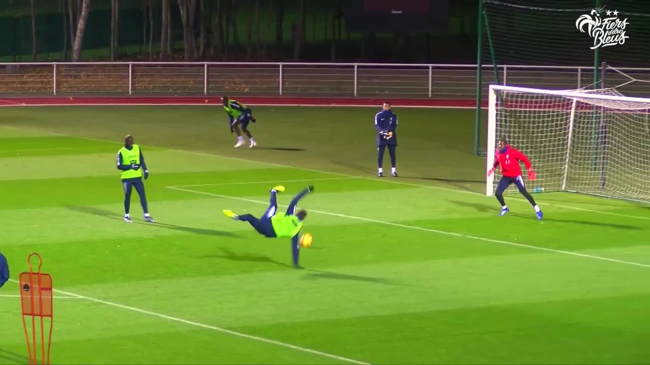 Les Bleus à l'entraînement à Clairefontaine, Equipe de France
