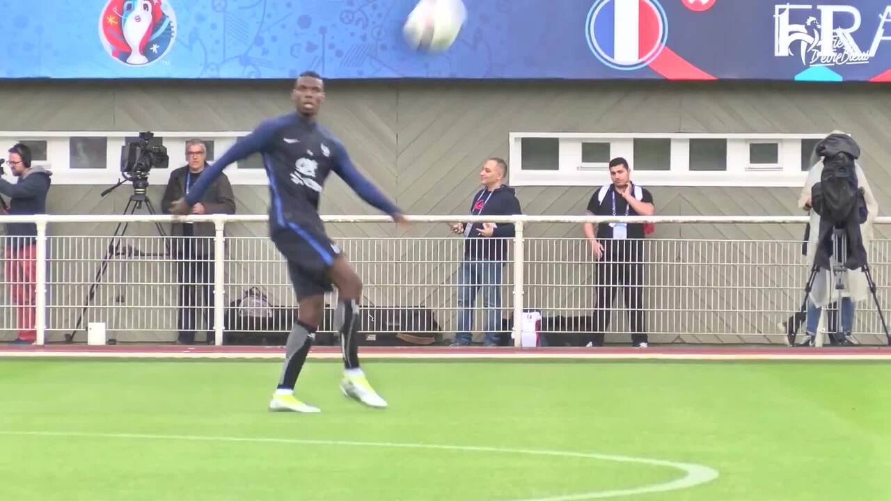 Dernier entraînement avant le départ pour Lille