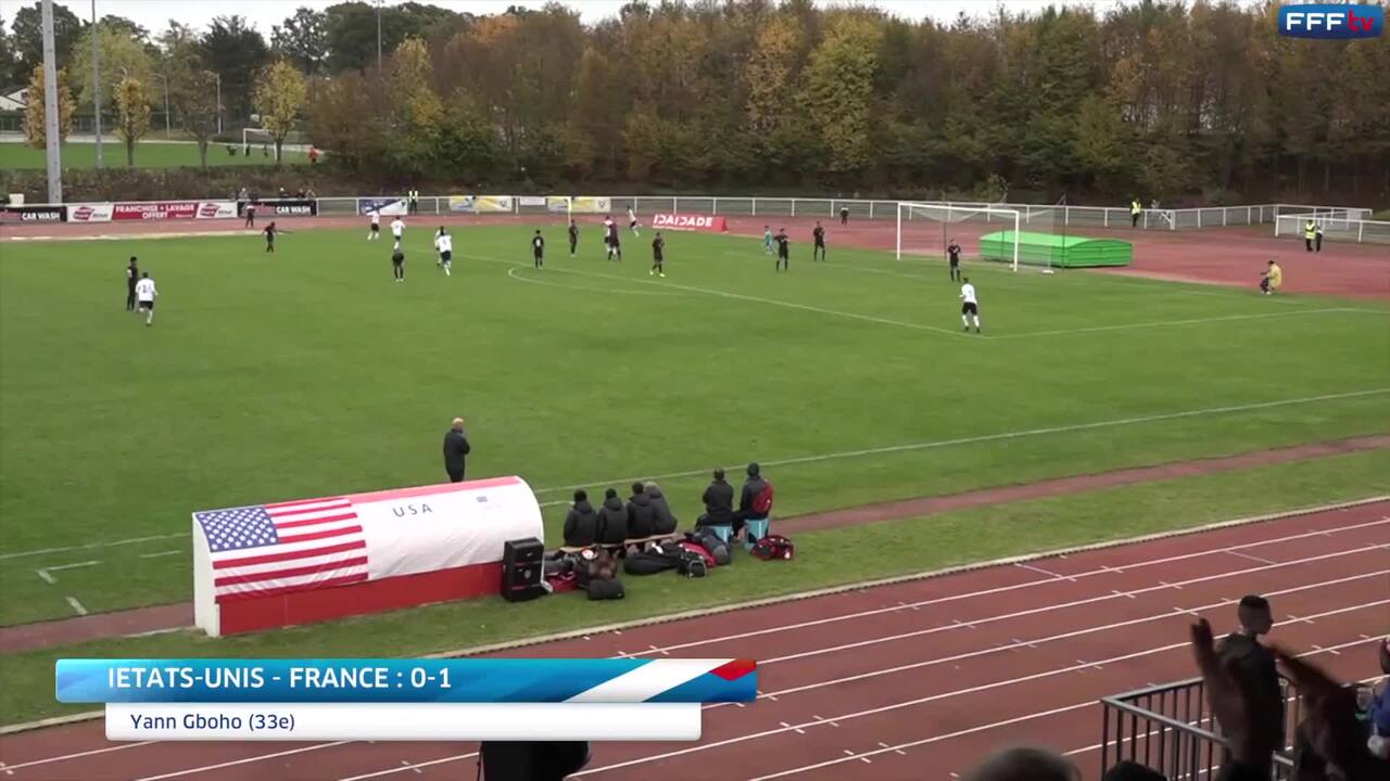 U16 France-Etats-Unis (2-0), le résumé