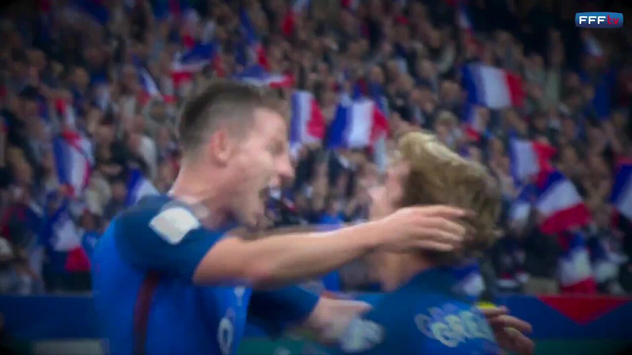 La compilation des célébrations des buts des Bleus
