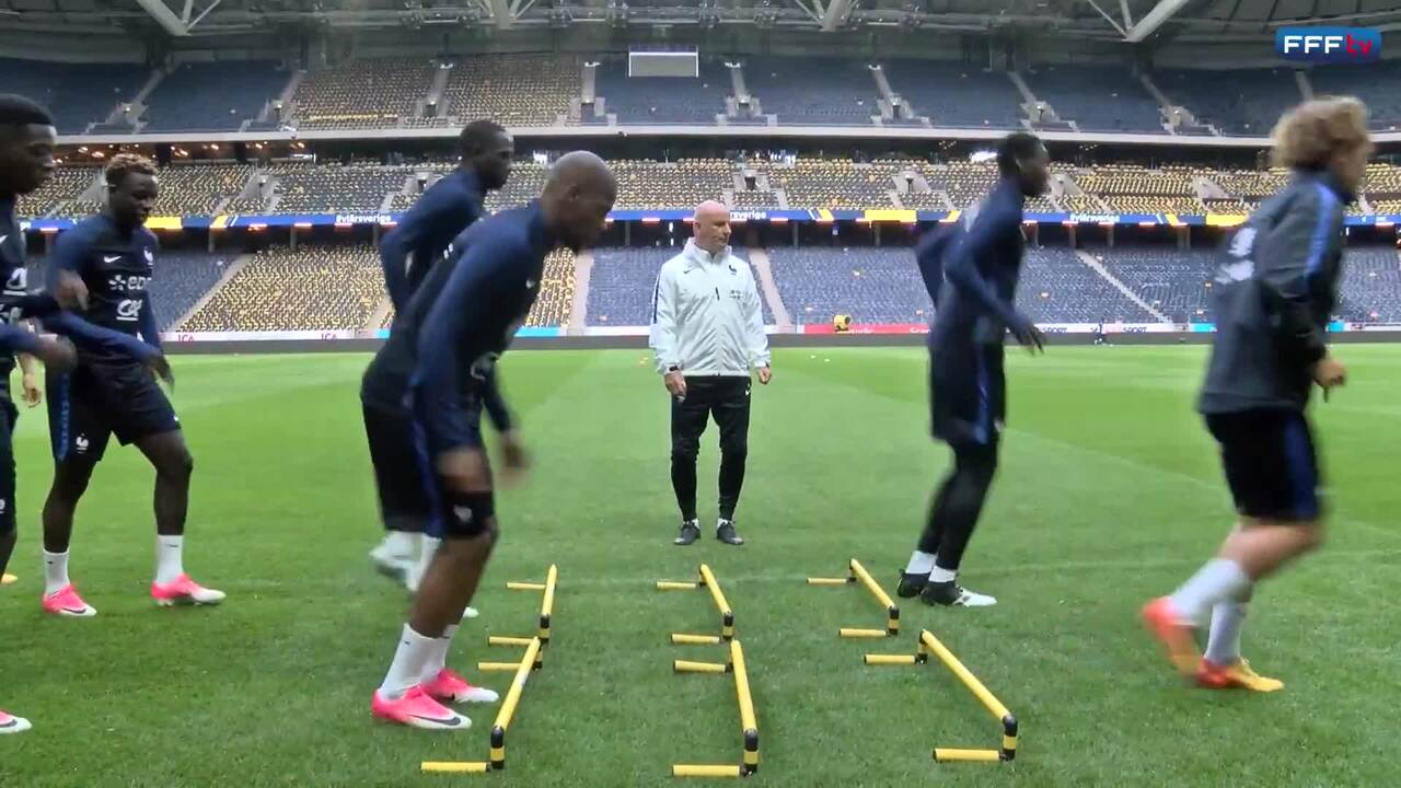 Dernière séance avant Suède-France