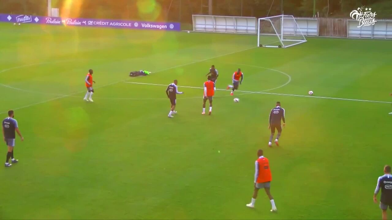 Les buts de l'opposition à Clairefontaine, Equipe de France