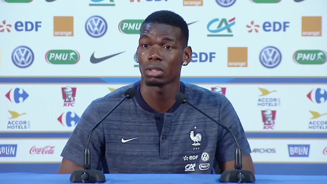 Le replay du point presse d'Umtiti et Pogba