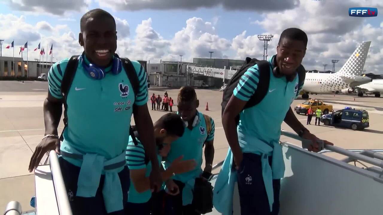 Le voyage Clairefontaine - Lisbonne avec les Bleus !