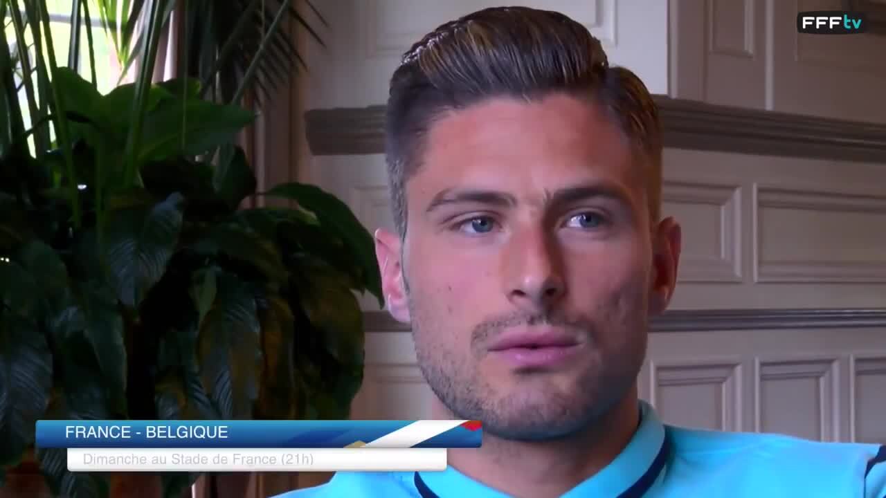 Giroud Un bon test-match face à la Belgique