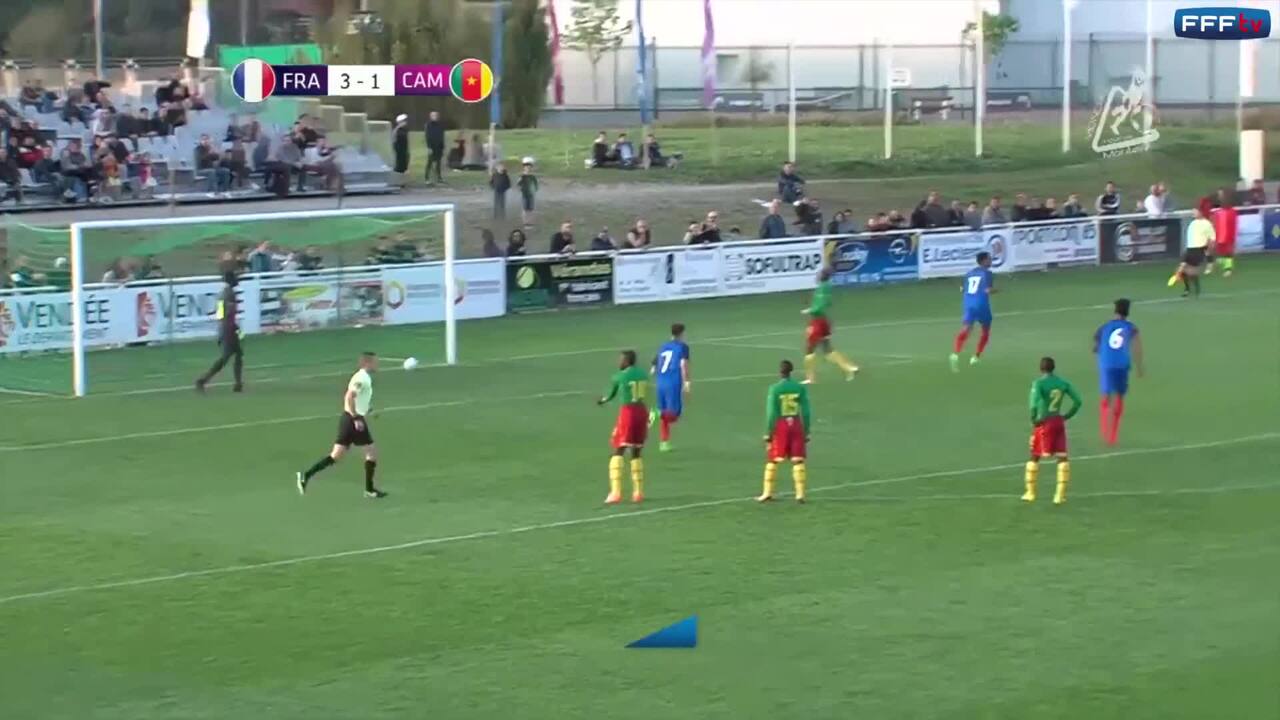 U16 France-Cameroun (7-1), le résumé