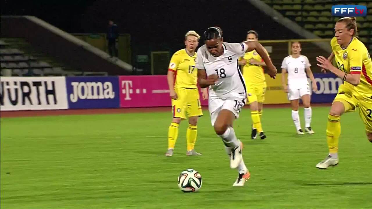 Féminines, Qualifications Euro 2017 Roumanie - France 2016 (0-1), le résumé
