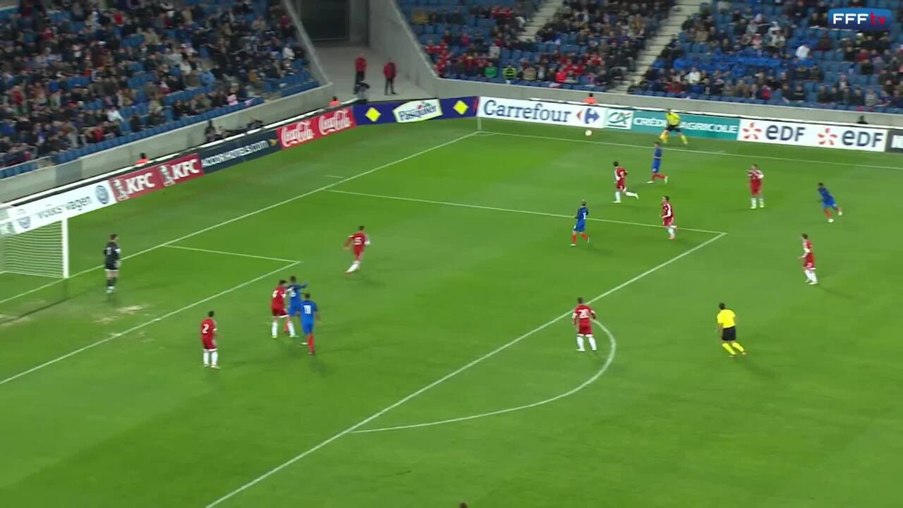 France - Géorgie Espoirs 2016 5-1
