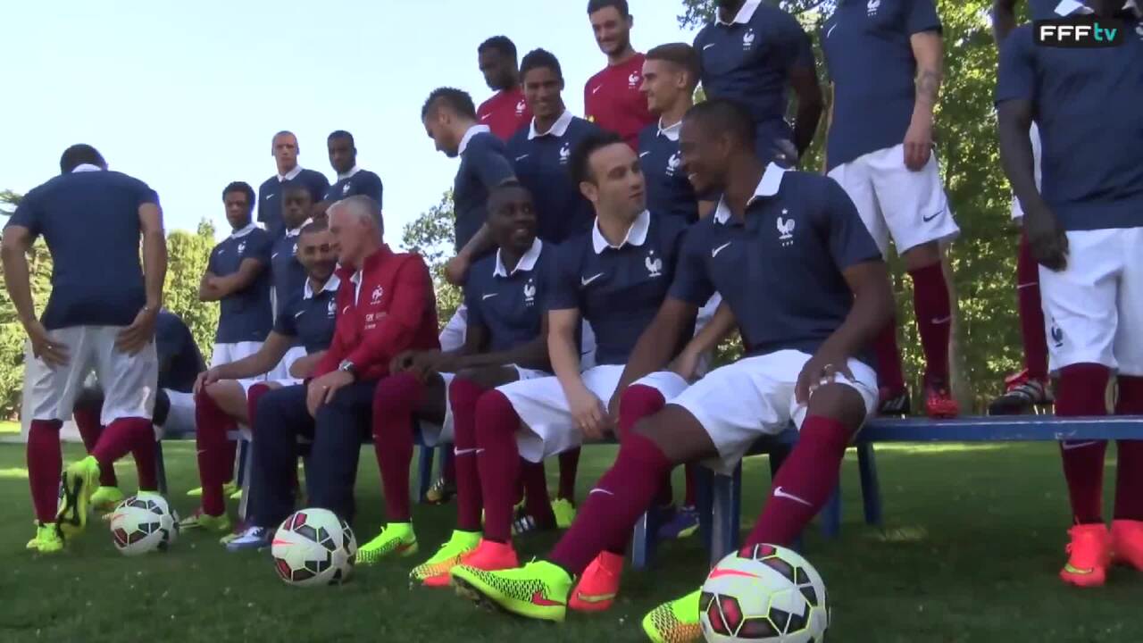 Les coulisses de la photo officielle des Bleus