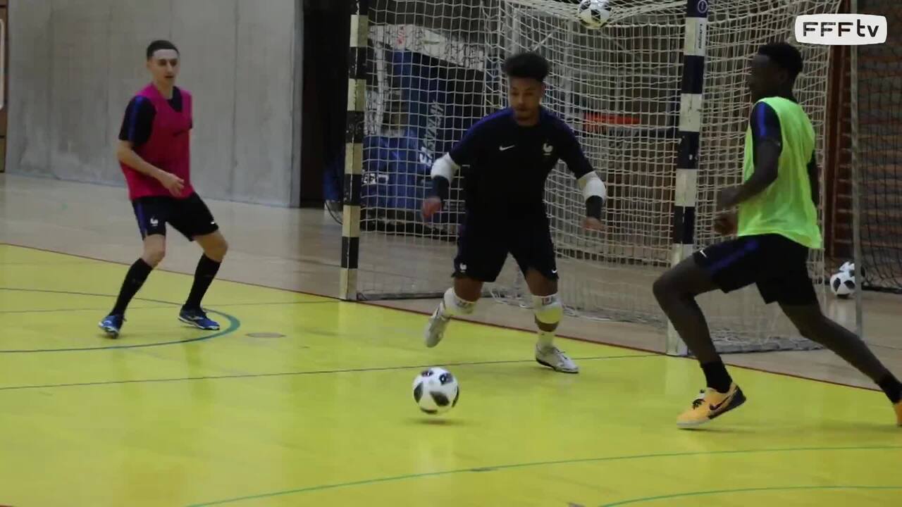 Futsal, Euro 2018 Séance intensive en Croatie - Entraînement