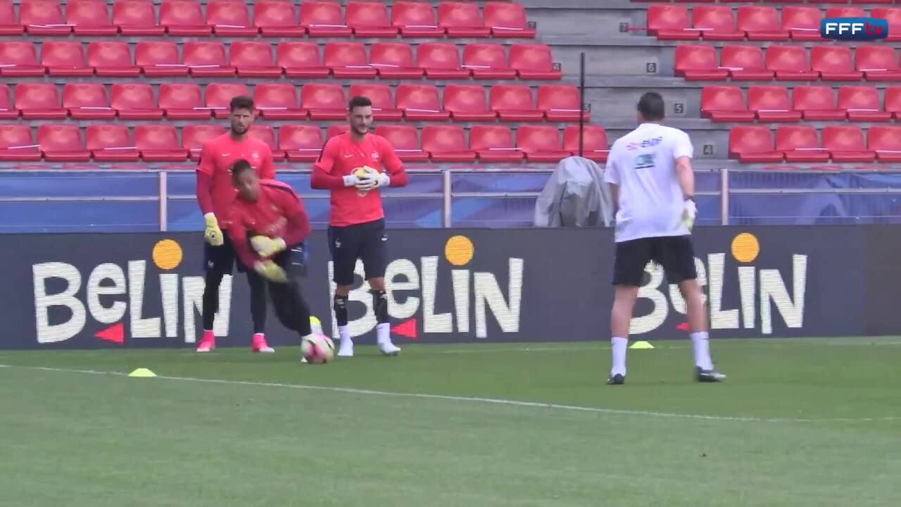 Entraînement au Roazhon Park à Rennes