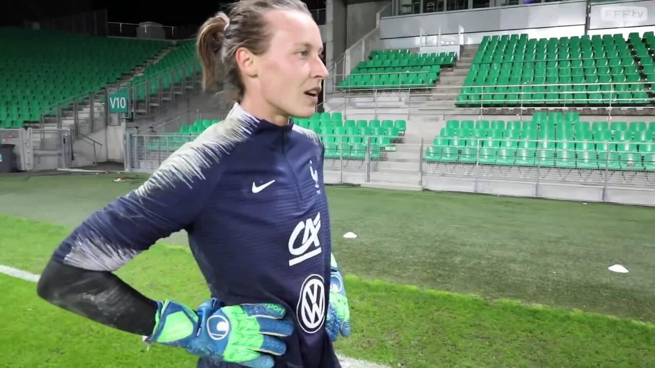 L'entraînement des remplaçantes