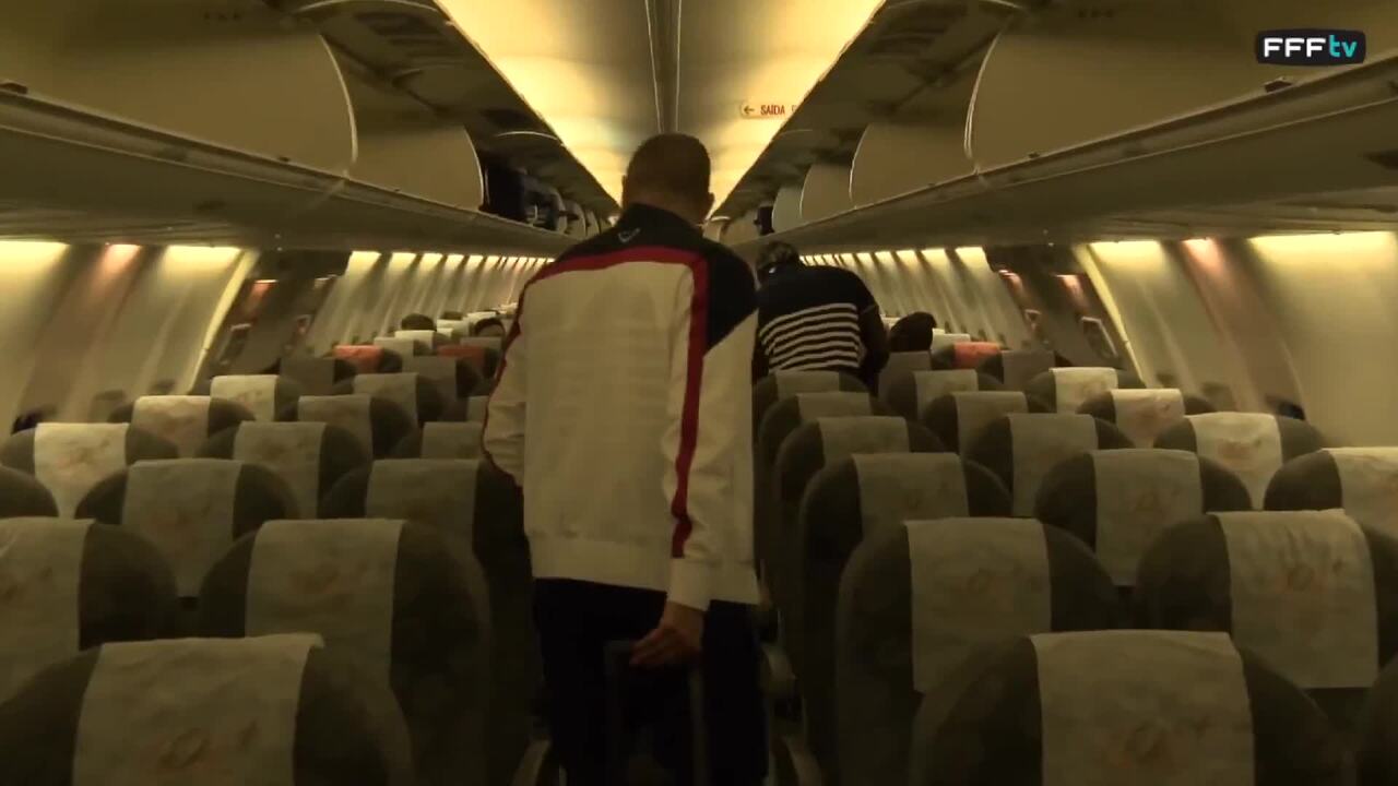 Le voyage des Bleus à Brasilia (France-Nigeria)